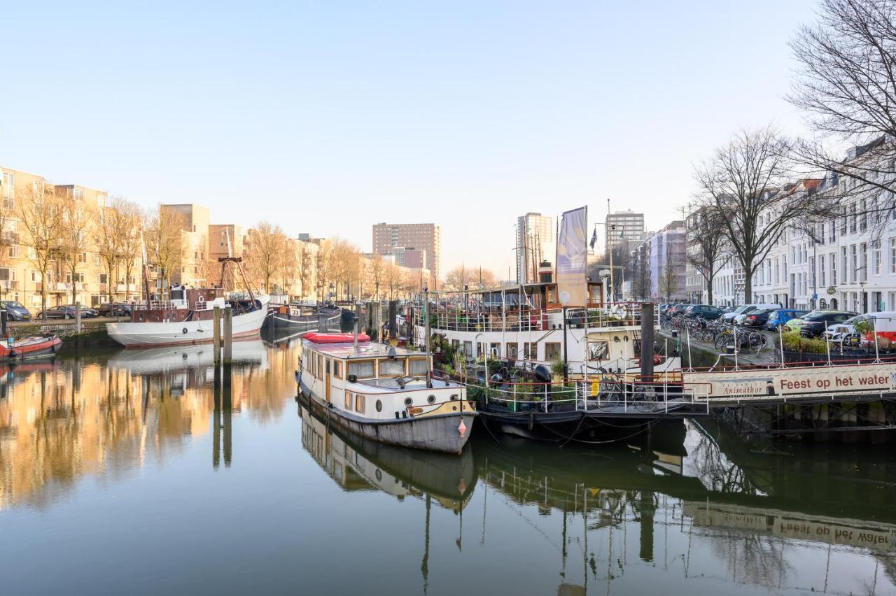 Boatapartment Animathor On Top Location Rotterdam Luaran gambar